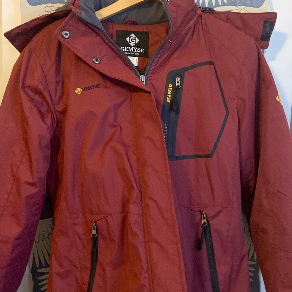 Gemyse Fully lined hooded ski jacket